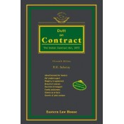 Eastern Law House's Dutt on Contract: Indian Contract Act 1972 [HB Reprint 2018] by H. K. Saharay 
